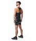 PVC Tank Top mit Regenbogen-Details | Regnes Fetish Planet