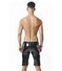 Herren PVC Shorts mit Metallring und Gürtelschlaufen | Regnes Fetish Planet
