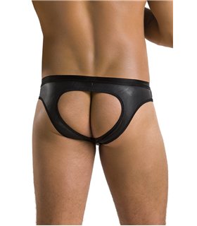 Männer Slip ouvert mit Metallring und Gummibändern | Passion Menswear