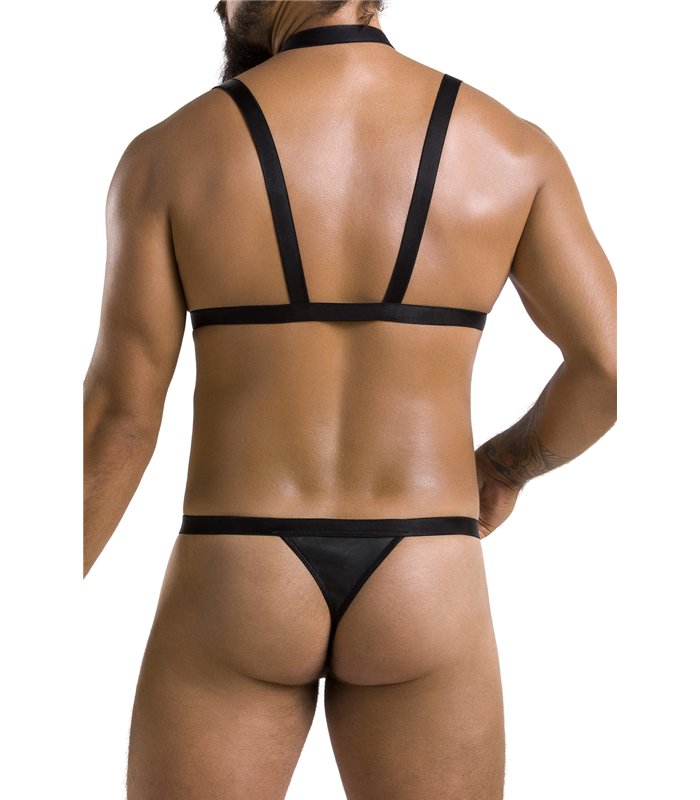 Harness-Set mit Gummibändern und Metallelementen | Passion Menswear