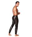 Perforierte Herren-Hose mit Elasthan-Anteil und Polymerbeschichtung | Noir Handmade Men