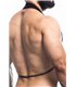 Herren-Harness mit Metallringen und Kettendetails | CUT4MEN