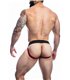 Elastische Jockstrap mit breitem Bund und Frontlogo | CUT4MEN