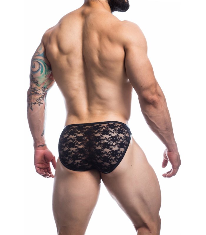 Spitzen-Herren-Slip mit integriertem Suspensorium | CUT4MEN