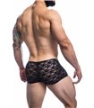 Herren Boxershorts mit Spitze und Suspensorium | CUT4MEN Herren Boxershorts mit Spitze und Suspensorium | CUT4MEN