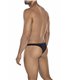 Capri Thong aus Mikrofaser mit gummiertem Logo | CUT4MEN