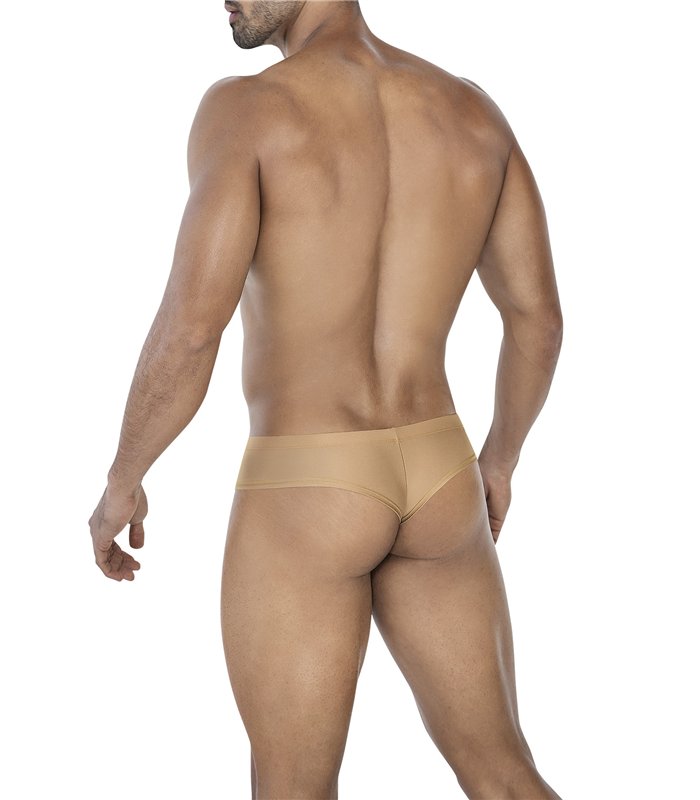 Männlicher Cheeky Brief aus weicher Mikrofaser mit Logoprint | CUT4MEN