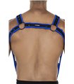 Herren Harness Neopren Riemen Karabiner Metallringe | CUT4MEN Herren Harness Neopren Riemen Karabiner Metallringe | CUT4MEN