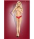 Eleganter Shorty aus Spitze mit weichem Materialmix | Provocative