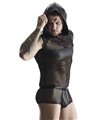 Transparentes Netz-Kapuzen-Shirt mit Wetlook-Optik | Regnes Fetish Planet Transparentes Netz-Kapuzen-Shirt mit Wetlook-Optik | Regnes Fetish Planet