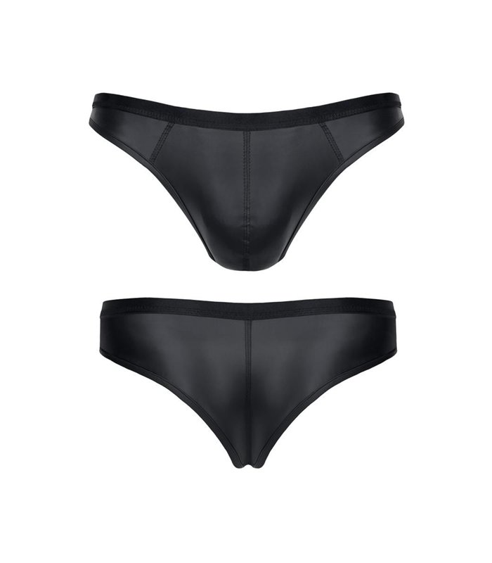 Wetlook-Herren-Slip mit Netz-Einsatz | Regnes Fetish Planet