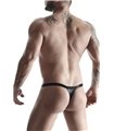Dehnbarer Wetlook-String mit seitlichen Metall-Clips | Regnes Fetish Planet Dehnbarer Wetlook-String mit seitlichen Metall-Clips | Regnes Fetish Planet