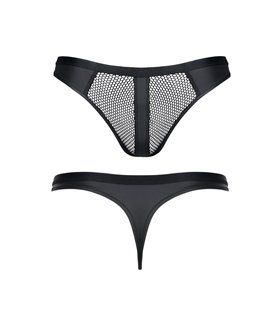 Transparenter Netz-Slip mit elastischem Bund aus Wetlook-Material | Regnes Fetish Planet Transparenter Netz-Slip mit elastischem Bund aus Wetlook-Material | Regnes Fetish Planet