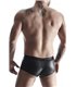 Wetlook Shorts mit Tasche und breitem Bund | Regnes Fetish Planet