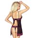Babydoll aus Tüll und Spitze mit Bügel-BH und String | Provocative