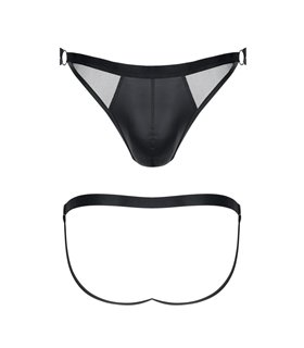 Jock Slip mit Tüll und Wetlook-Einsatz | Regnes Fetish Planet Jock Slip mit Tüll und Wetlook-Einsatz | Regnes Fetish Planet