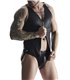 Ouvert Body mit Reißverschluss, seitlichen Clips und String | Regnes Fetish Planet