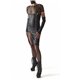 Wetlook-Kleid mit Reißverschlüssen und abnehmbaren Hosenträgern | Regnes Fetish Planet