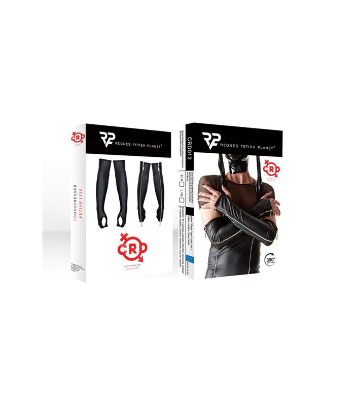Wetlook Handschuhe mit 2-Wege-Reißverschluss | Regnes Fetish Planet
