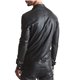 Slim-Fit Fliegerjacke aus Wetlock-Material mit Metallknöpfen | Regnes Fetish Planet
