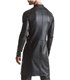 Eleganter Herren Wetlook Mantel mit diagonalen Nähten | Regnes Fetish Planet