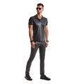 Herren Wetook Poloshirt mit vertikalen Nähten und RFP-Logo | Regnes Fetish Planet Herren Wetook Poloshirt mit vertikalen Nähten und RFP-Logo | Regnes Fetish Planet