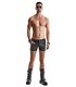 Herren Shorts mit Taschen, Gürtelschlaufen und Alcantara-Etikett | Regnes Fetish Planet