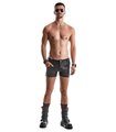 Herren Shorts mit Taschen, Gürtelschlaufen und Alcantara-Etikett | Regnes Fetish Planet Herren Shorts mit Taschen, Gürtelschlaufen und Alcantara-Etikett | Regnes Fetish Planet