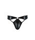 Herren String mit Metallring und Gummibändern aus Wetlook | Passion Menswear