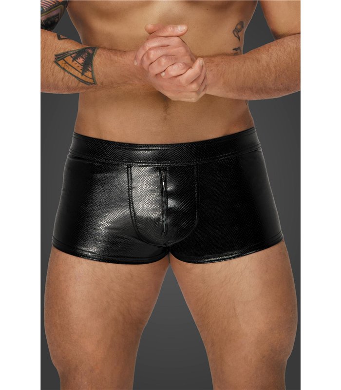 Wetlook Herren Shorts mit Reißverschluss | Noir Handmade Men