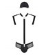 Harness Set mit Netzdetails und Metallelementen | Passion Menswear