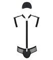 Harness Set mit Netzdetails und Metallelementen | Passion Menswear Harness Set mit Netzdetails und Metallelementen | Passion Menswear