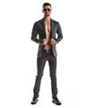 Herren Jacke in Lederoptik mit dekorativen Druckknöpfen | Regnes Fetish Planet Herren Jacke in Lederoptik mit dekorativen Druckknöpfen | Regnes Fetish Planet