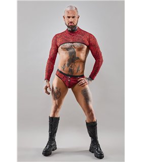 Dehnbarer Tüll-Crop-Top mit offenen Schultern | Regnes Fetish Planet Dehnbarer Tüll-Crop-Top mit offenen Schultern | Regnes Fetish Planet