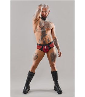 Erotische Netz-Shorts mit Reißverschluss und Zebramuster | Regnes Fetish Planet Erotische Netz-Shorts mit Reißverschluss und Zebramuster | Regnes Fetish Planet