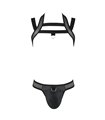 Harness Set mit Netzeinsätzen, Metallring und Gummibändern | Passion Menswear Harness Set mit Netzeinsätzen, Metallring und Gummibändern | Passion Menswear