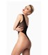 String-Body mit feinmaschiger Netzstruktur und eleganter Passform | Noir Handmade