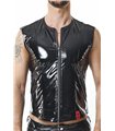 Herren Weste mit Reißverschluss und vertikalen Nähten | Regnes Fetish Planet Herren Weste mit Reißverschluss und vertikalen Nähten | Regnes Fetish Planet