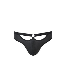 Männer Slip ouvert mit Metallring und Gummibändern | Passion Menswear