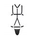 Harness-Set mit Gummibändern und Metallelementen | Passion Menswear