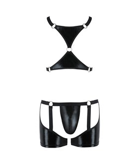 2-teiliges Herren Set mit Gummibändern und Metallringen | Passion Menswear 2-teiliges Herren Set mit Gummibändern und Metallringen | Passion Menswear