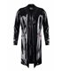 Herren Lack-Trenchcoat mit Taillenbetonung | Regnes Fetish Planet