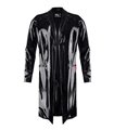 Herren Lack-Trenchcoat mit Taillenbetonung | Regnes Fetish Planet Herren Lack-Trenchcoat mit Taillenbetonung | Regnes Fetish Planet