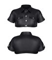 Militärisches Crop-Top mit Schulterklappen und Patches | Regnes Fetish Planet Militärisches Crop-Top mit Schulterklappen und Patches | Regnes Fetish Planet