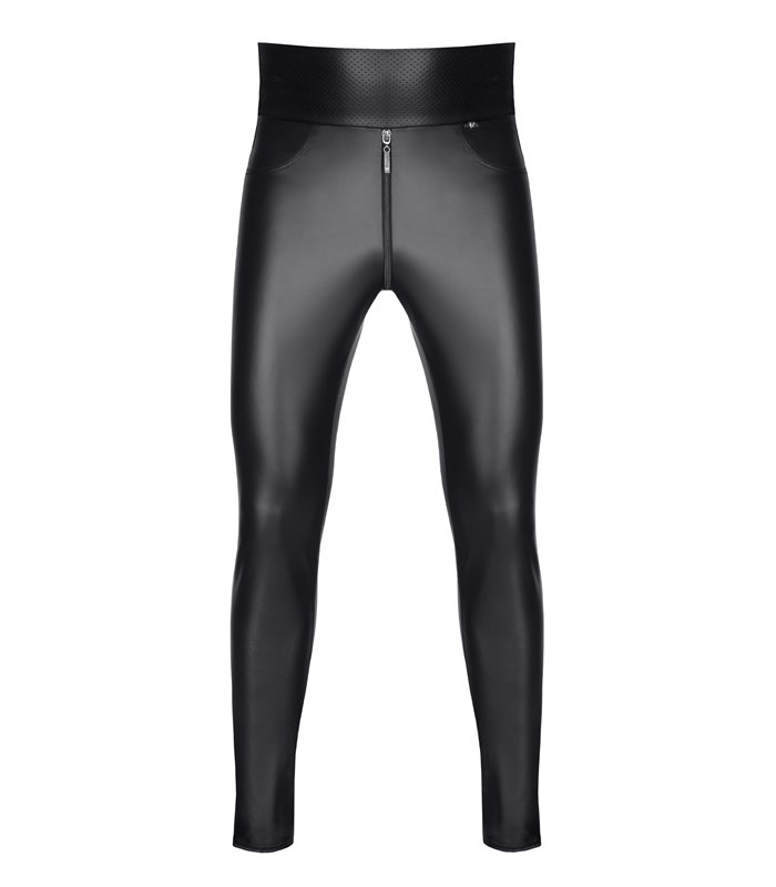 Wetlook Herren Leggings mit 360° Dehnung und abnehmbaren Reißverschlüssen | Regnes Fetish Planet