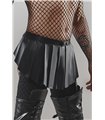 Minirock aus Wetlook-Plissee mit Druckknöpfen | Regnes Fetish Planet Minirock aus Wetlook-Plissee mit Druckknöpfen | Regnes Fetish Planet