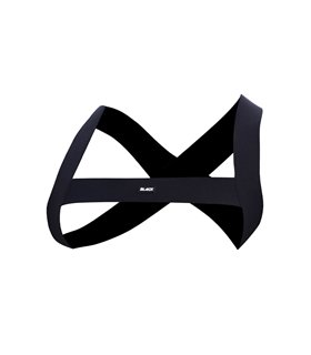 Herren-Geschirr mit gekreuzten Bändern und Front-Logo | CUT4MEN Herren-Geschirr mit gekreuzten Bändern und Front-Logo | CUT4MEN