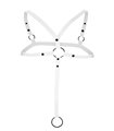 Herren-Harness mit breiten Bändern und Metallringen | CUT4MEN Herren-Harness mit breiten Bändern und Metallringen | CUT4MEN