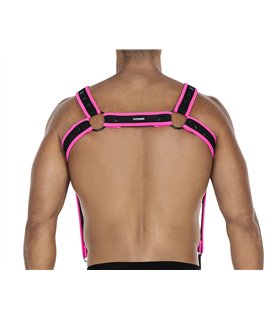 Männer Harness mit Metallringen und verstellbaren Druckknöpfen | CUT4MEN Männer Harness mit Metallringen und verstellbaren Druckknöpfen | CUT4MEN