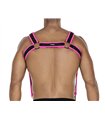 Männer Harness mit Metallringen und verstellbaren Druckknöpfen | CUT4MEN Männer Harness mit Metallringen und verstellbaren Druckknöpfen | CUT4MEN
